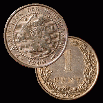 1 Cent 1900 a